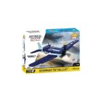 Maquette - cobi - grumman f6f hellcat - 235 lments - bleu blanc bleu marine -  monter soi - mme