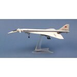 Maquette tupolev a�roflot tu - 144d cccp - 77112 au 1 / 200 nez et plans canards mobiles