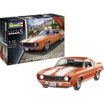 Maquette de voiture - revell - 69 camaro z / 28? - chelle 1:12 - 155 pices - plastique noir