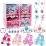 Maquillage enfant jouet filleschaussure talon enfant bijoux princesse - 4 paires de chaussures princessebijoux ...