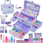 Maquillage enfant jouet filles - non toxique lavable hypoallergenique palette coffret jeux cadeau de ...