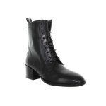 Marc opolo bottes hautes zippées en cuir noir pour femme 405 Marc opolo bottes hautes zippées en cuir noir pour femme 405