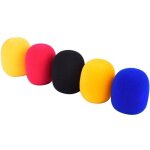 Marchelec lot de 5 bonnettes pour microphone assortiment de couleurs - keeper