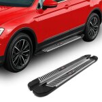 Marchepieds latéraux pour nissan x - trail t32 2014 - 2024 aluminium noir gris 2pcs Marchepieds latéraux pour nissan x - trail t32 2014 - 2024 aluminium noir gris 2pcs