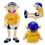 Marionnettes  main pour enfants marionnette en peluche jeffy marionnettes amusantes et espigles de ...