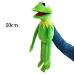 Marionnette à main kermit la grenouille en peluche 60cm Marionnette à main kermit la grenouille en peluche 60cm