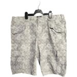 Marks&spencer pantalon court homme confortable beige � carreaux et fleurs taille xxl