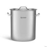Marmite avec couvercle 25l edenberg eb - 9197