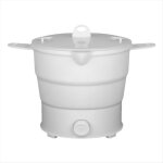 Marmite �lectrique portable bouilloire de voyage pliable pour lait pour b�b� eau chaude bouillie chauffe ...