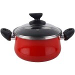 Marmite - magefesa - praga - diam�tre 20 cm - rev�tement anti - adh�rent - grenat