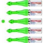 Marqueur spray - edding - 8870 marxman - vert fluorescent - 5 marqueurs - marquage pr�cis