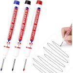 Marqueurs de trous profonds4pcs marqueurs de trouspointe de 20mm marqueurs de trous crayon marqueur de ...