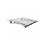 Marquise alu - canopia by palram - saturne - 135 x 90, 5 x 18, 5 cm - gris anthracite - polycarbonate ... Marquise alu - canopia by palram - saturne - 135 x 90, 5 x 18, 5 cm - gris anthracite - polycarbonate ...