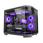 Boitier mini tour - mars gaming - mc - 3tcorem - noir - panneaux vitrés - micro atx Boitier mini tour - mars gaming - mc - 3tcorem - noir - panneaux vitrés - micro atx