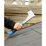 Marteau agrafeur - agt - pour agrafes 6 / 12 mm - bleu - acier inoxydable et caoutchouc antidrapant