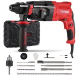 Marteau perforateur - teeno - teeno - 950w - 0 - 1150 tr / min - 17 accessoires