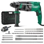 Marteau perforateur - stanew - filaire sds plus - 950 w - 4 fonctions - 16 accessoires