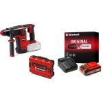 Marteau perforateur sans fil einhell professional tp - hd 18 / 26 li bl - solo 18v 26j sds - plus