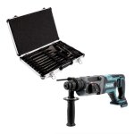 Marteau perforateur sans fil - makita - dhr 241 - 18v li - ion - sds - plus - 2 joules