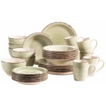 Mser - 931616 - maser bel tempo ii lot de 30 plats vintage pour 6 personnes en ceramique peinte a la ...