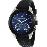 Montre - maserati - traguardo chronographe - 45mm - �tanch�it� 10atm - cadran bleu