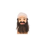 Masque adulte en latex - accessoire de dguisement - ben laden - blanc - mixte - 18 ans et plus