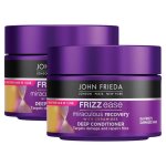 Masque capillaire après - shampoing réparateur intense frizz ease de john frieda 250 ml lot de 2 Masque capillaire après - shampoing réparateur intense frizz ease de john frieda 250 ml lot de 2