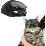 Masque de chauve - souris vengeur amusant pour chat accessoires de costumes dhalloween (11 cm - tour ...