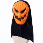 Masque citrouille pour halloween dguisement costume horreur scream homme femme