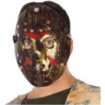 Masque de jason - atosa - accessoire de dguisement - dor vieilli - halloween