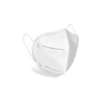 Masque jetable ffp3 sans valve - blanc - gvs