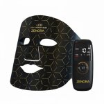 Masque led th�rapie visage raffermissant anti?rides �clat & anti?�ge doux chaleur relaxante th�rapie ...