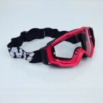 Masque lunette cross noend 7. 2 cracked series rouge pour moto supermotard neuf