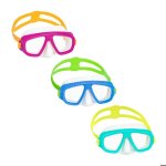 Masque de plong�e enfant - bestway - 22011 - sangle anatomique - protection uv - �tanche aux fuites