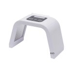 Masque de th�rapie par led traitement 7 couleurs bienfaits anti - �ge blanc