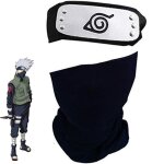 Masque visage - naruto - kakashi hatake - bandeau ninja - spandex Élastique - mixte Masque visage - naruto - kakashi hatake - bandeau ninja - spandex Élastique - mixte