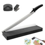 Massicot a4 coupe papier guillotine pour home feuilles a4 cisaille pour office avec système de blocage ... Massicot a4 coupe papier guillotine pour home feuilles a4 cisaille pour office avec système de blocage ...