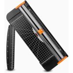 Massicot a4 - professionnel - 12 pouces - systme de scurit - lame remplaable - noir