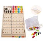 Jeu de r�flexion - engelhart - master color - voyage en bois - 2 joueurs - 6 ans et plus