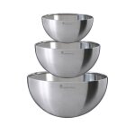 Masterpro bols  mlanger set de 3 pcs 17 19 25 cm acier inoxydable bgeu - 5574 - 6