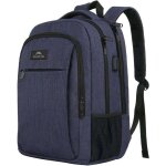 Matein sac � dos ordinateur 156 - sac antivol l�ger - port usb - bleu