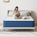 Matelas 120x190 cm - epaisseur 26 cm - tuncco mousse m�moire de forme - h3 moyenne ferme - 7 zones de ...