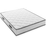Matelas 140 x 190 cm - hauteur 24 cm - 580 ressorts ensachés - 7 zones - equilibré - réversible - fabriqué ... Matelas 140 x 190 cm - hauteur 24 cm - 580 ressorts ensachés - 7 zones - equilibré - réversible - fabriqué ...