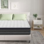 Matelas 140x200 cm p 30 cm matelas  ressorts ensachs et  mmoire de forme hybride matelas soutien ...