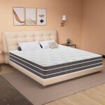Matelas 140x190 matelas � ressorts ensach�s et � m�moire de forme oeko - tex 8 zones ergonomiques �p ...