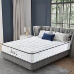 Matelas 140x190 cm Ép 28cm - luxe matelas a memoire de forme en mousse et ressorts - matelas 10 zones ... Matelas 140x190 cm Ép 28cm - luxe matelas a memoire de forme en mousse et ressorts - matelas 10 zones ...