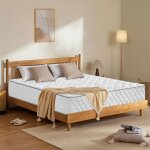 Matelas 140x190 cm premium - anti - acariens - p 25cm - ultra respirante - mousse rh - ressorts ensachs ...