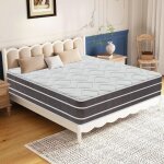 Matelas 140x190 cm - Ép 28cm - ressorts ensachés - 7 zones - matelas hybride haute résilience - moyenne ... Matelas 140x190 cm - Ép 28cm - ressorts ensachés - 7 zones - matelas hybride haute résilience - moyenne ...