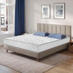 Matelas 140x190 cm p 26cm h3 fermet moyenne durable 10 zones soutien parfait respirant anti - acariens ...