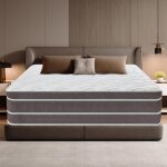 Matelas 140x190 cm - p 28 cm - hypoallergnique - fermet moyenne h3 - luxe mousse  mmoire de forme ...